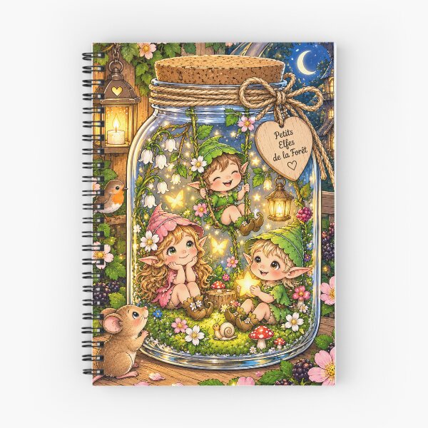 Item preview, The enchanted jar of the little elves designed and sold by PIERRES&MAILLESDesign.