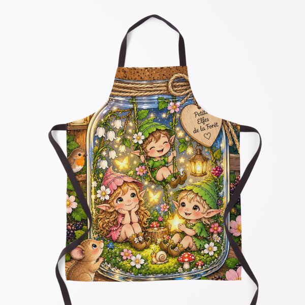 Item preview, The enchanted jar of the little elves designed and sold by PIERRES&MAILLESDesign.