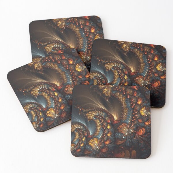 Item preview, highly complex, glowing fractal pattern characterized by swirling, wave-like structures. designed and sold by Random Precision Software.