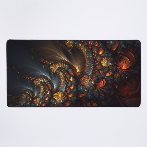 Item preview, highly complex, glowing fractal pattern characterized by swirling, wave-like structures. designed and sold by Random Precision Software.