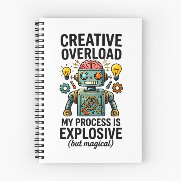 Item preview, Creative Overload Vintage Robot Designer Art designed and sold by Pyt27.