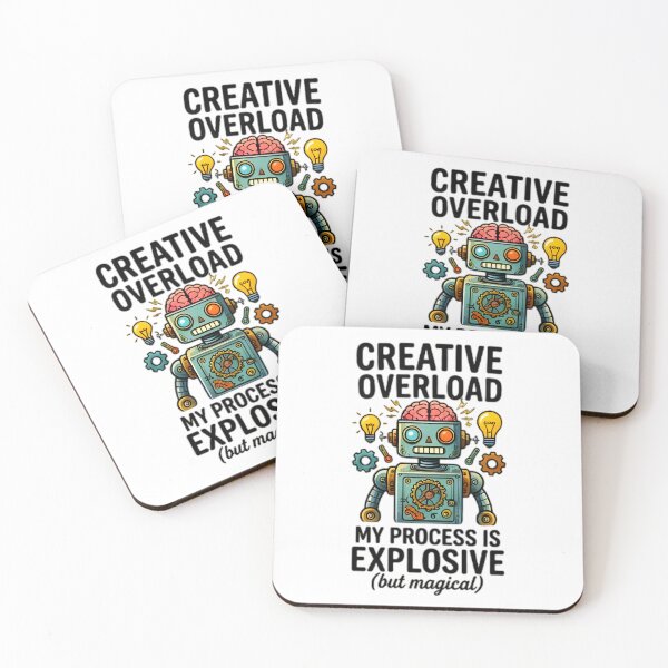 Item preview, Creative Overload Vintage Robot Designer Art designed and sold by Pyt27.