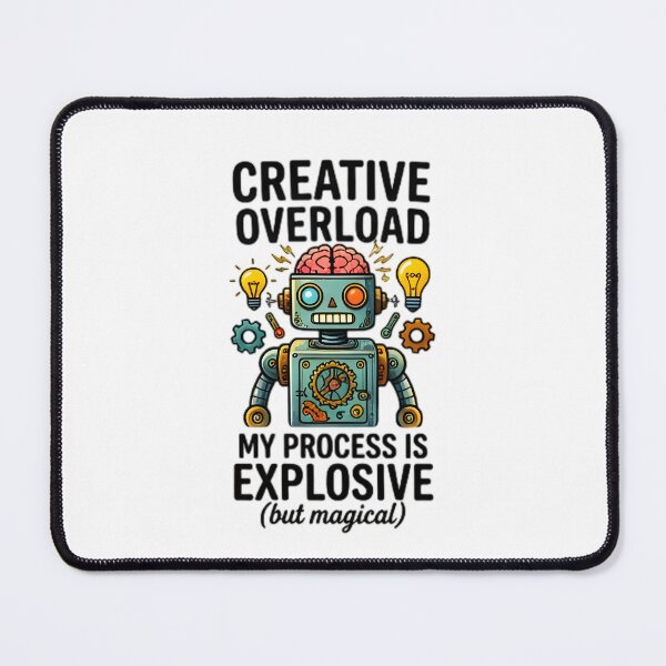 Item preview, Creative Overload Vintage Robot Designer Art designed and sold by Pyt27.