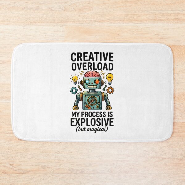 Item preview, Creative Overload Vintage Robot Designer Art designed and sold by Pyt27.