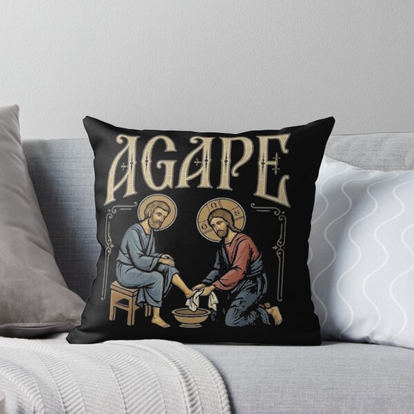 Item preview, Agape | Jesus Washing Feet Christian Love and Service Design designed and sold by Nerd Army.