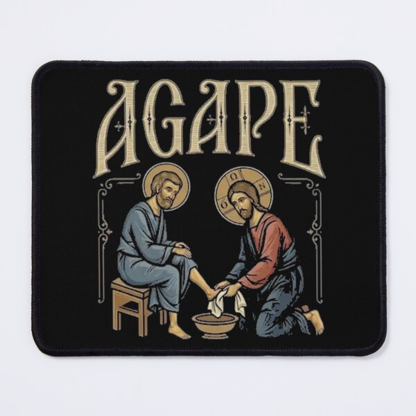 Item preview, Agape | Jesus Washing Feet Christian Love and Service Design designed and sold by Nerd Army.