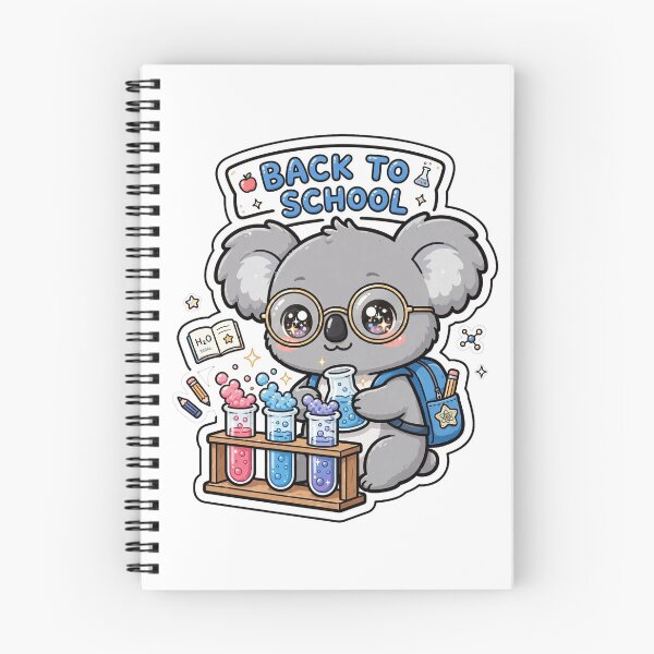 Item preview, Cute Koala Back To School Science Lab designed and sold by Wildlife-Walk.