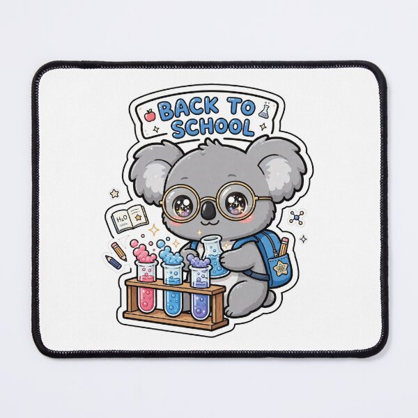 Item preview, Cute Koala Back To School Science Lab designed and sold by Wildlife-Walk.