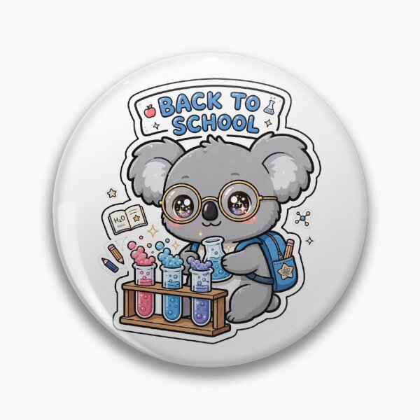 Item preview, Cute Koala Back To School Science Lab designed and sold by Wildlife-Walk.