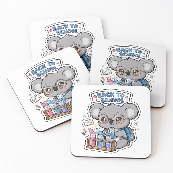 Item preview, Cute Koala Back To School Science Lab designed and sold by Wildlife-Walk.