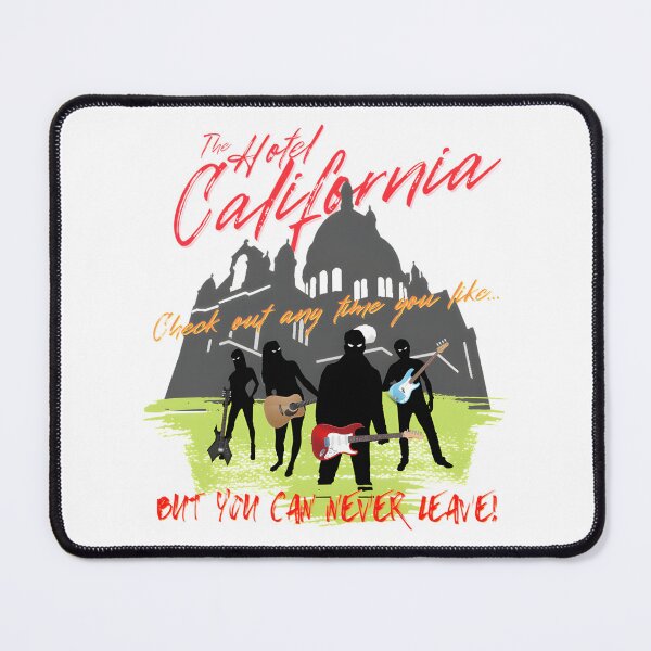Item preview, The Hotel California Vintage Rock Music Inspired Artwork designed and sold by lucy2022.