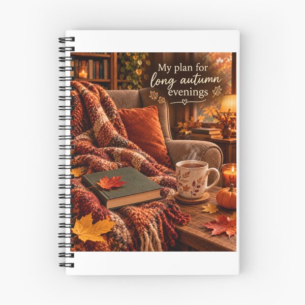 Item preview, My Plan For Long Autumn Evenings. designed and sold by Dinasshop.