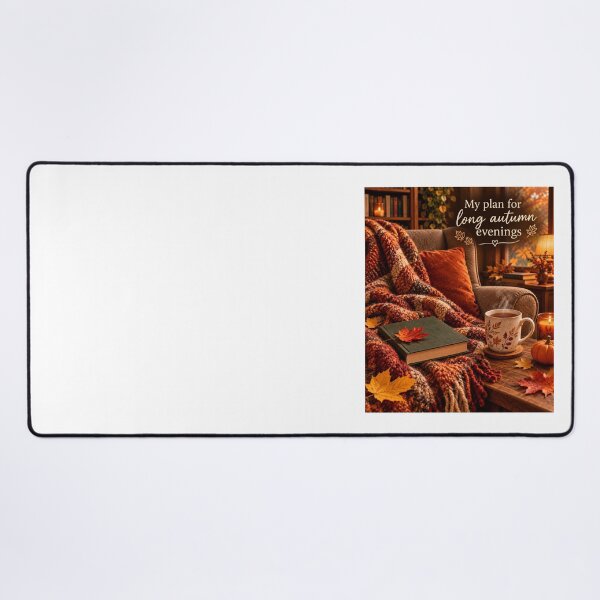 Item preview, My Plan For Long Autumn Evenings. designed and sold by Dinasshop.