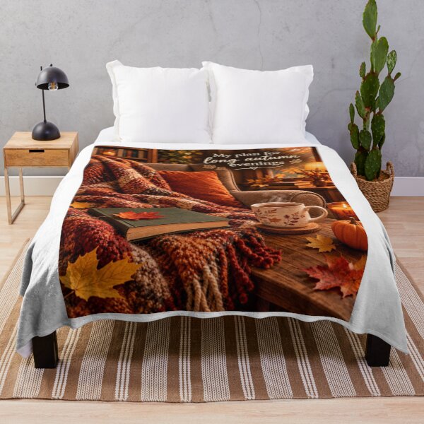 Item preview, My Plan For Long Autumn Evenings. designed and sold by Dinasshop.