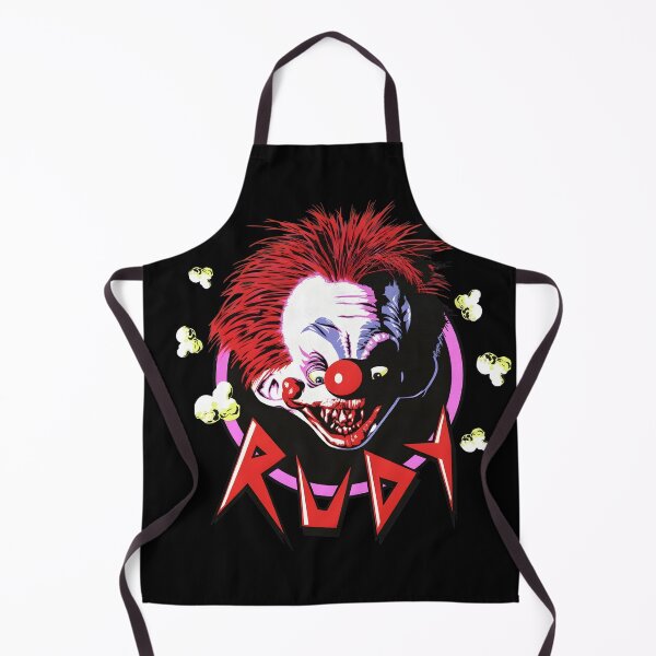 Artikelvorschau, Gruseliger Rudy-Clown, Horror, rote Nase, furchterregendes Grinsen entworfen und verkauft von ZEtexaxe.