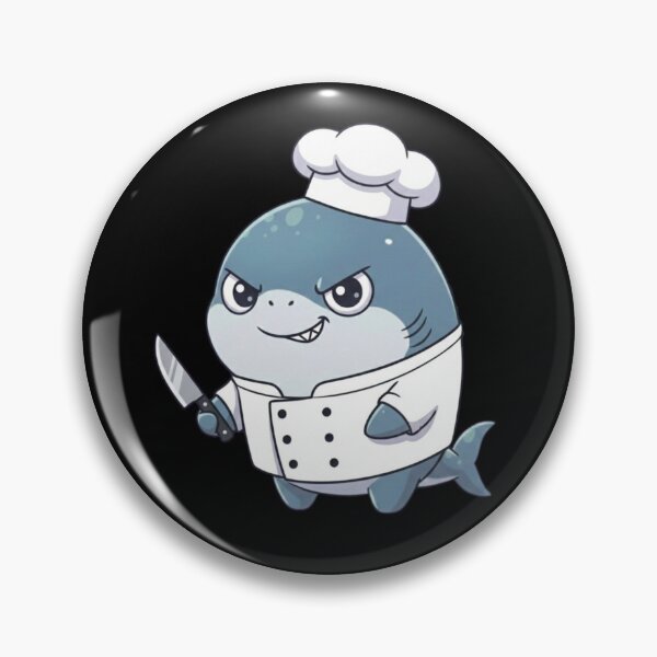 Item preview, Chibi Chef Shark designed and sold by Nature's Chibis.