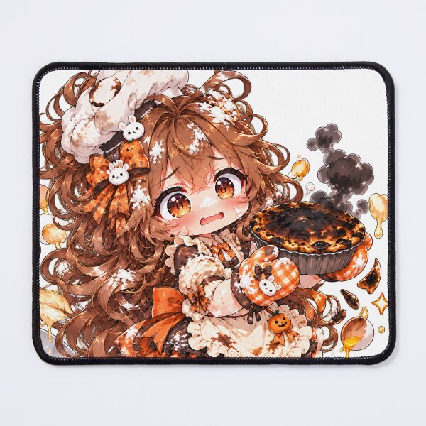 Item preview, Baking Disaster – Cute Chibi Baker Girl designed and sold by Kubbykat.