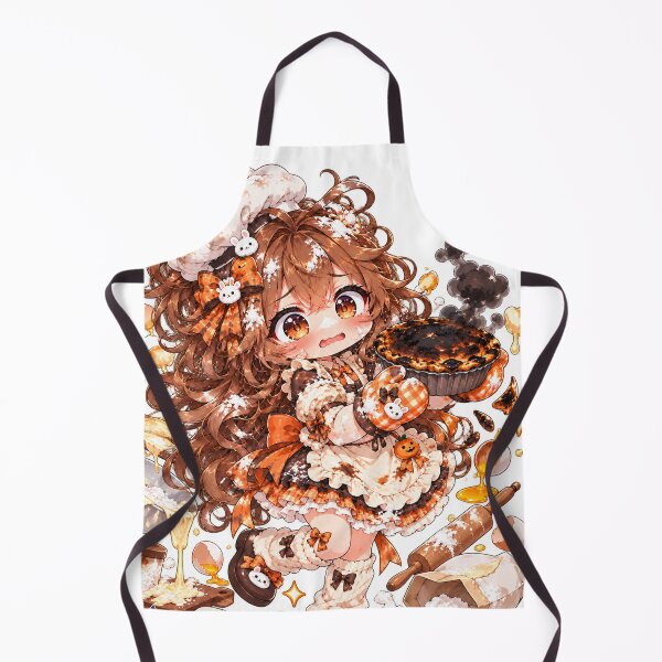 Item preview, Baking Disaster – Cute Chibi Baker Girl designed and sold by Kubbykat.