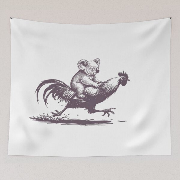 Item preview, Running late Friendly Koala   designed and sold by BRETT'S ART STUDIO.