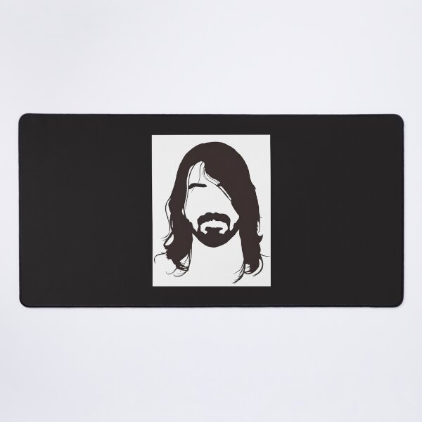 Item preview, Dave Grohl Inspired Rock Music Legend Illustration Design designed and sold by AmrRaafatAssal.