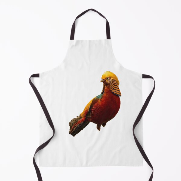 Item preview, Golden Pheasant – Vivid Gold & Scarlet Portrait designed and sold by Helt-enkelt.