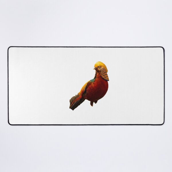 Item preview, Golden Pheasant – Vivid Gold & Scarlet Portrait designed and sold by Helt-enkelt.