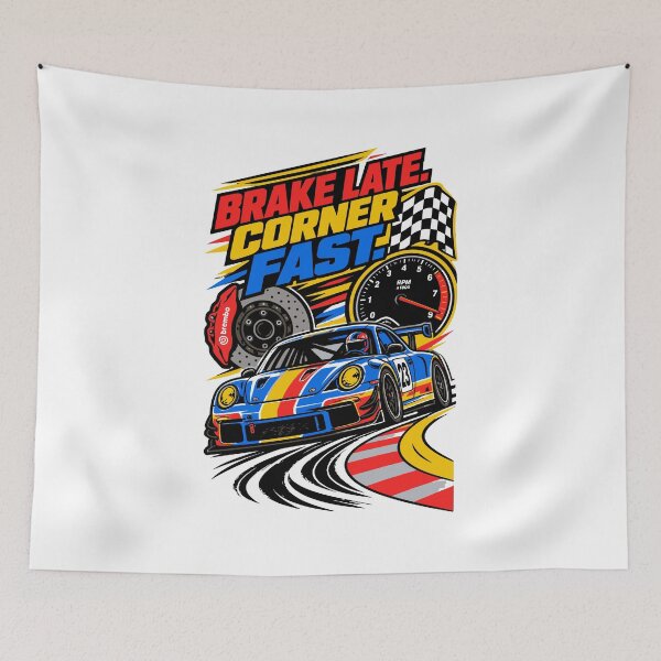Item preview, Brake Late Corner Fast  designed and sold by RAS-77.