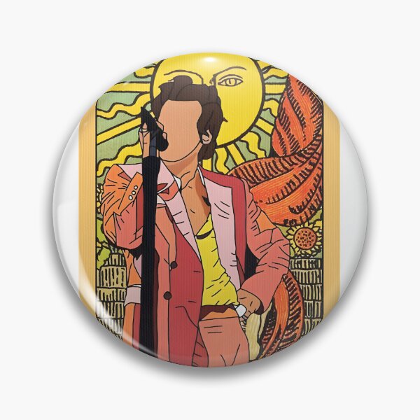 Item preview, Harry Styles Watermelon Sugar Grammy Illustration Sticker Design designed and sold by grubsgamming.