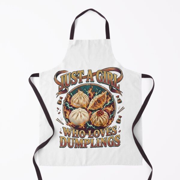 Item preview, Just A Girl Who Loves Dumplings - Asian Foodie Vintage Graphic Tee designed and sold by designwiss.