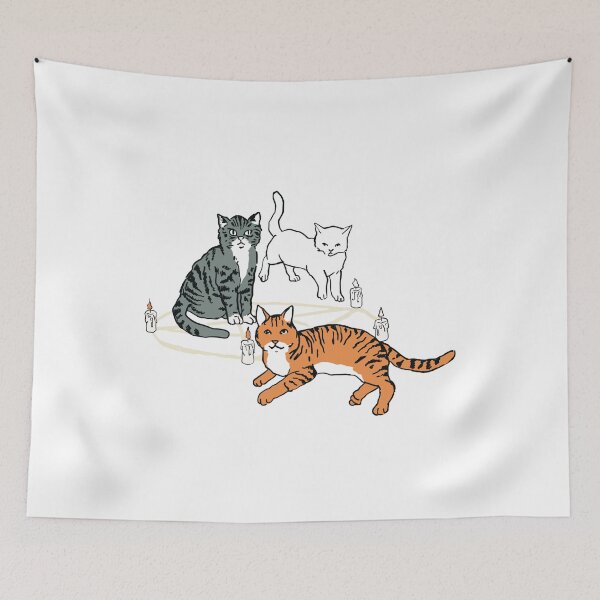 Item preview, Mystic Cats Candlelight designed and sold by teeNova Wear.