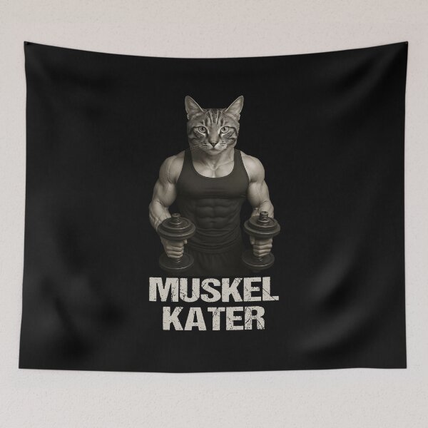 Item preview, Muscle Cat Gym Bodybuilding designed and sold by Loona97.