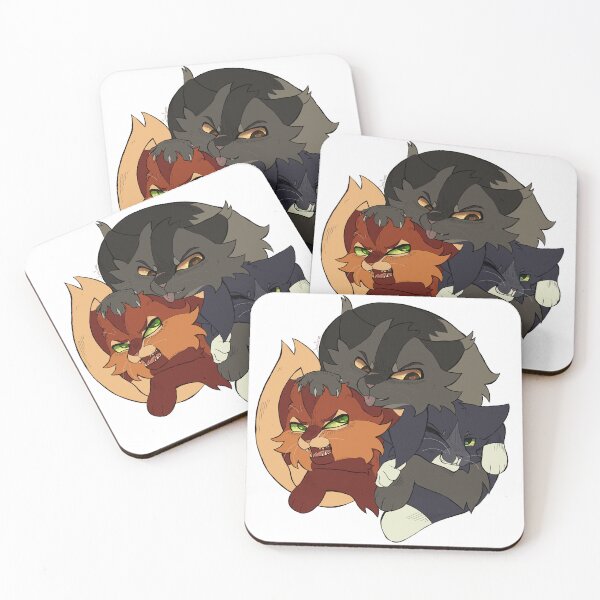 Item preview, Firestar Graystripe and Ravenpaw Warrior Cats  designed and sold by Sealindri.