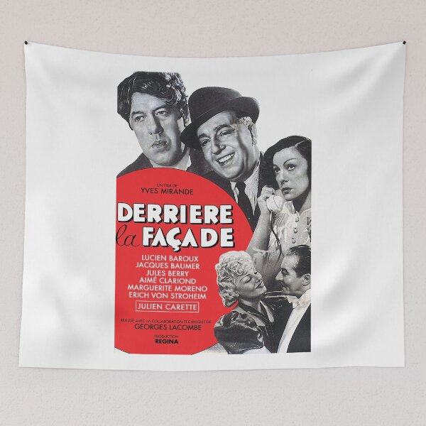 Item preview, Behind the Facade (1939) Poster designed and sold by gagulmanume.
