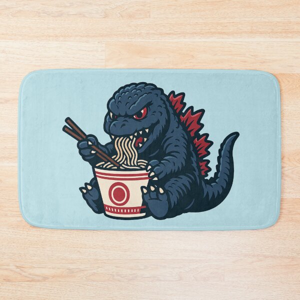 Aperçu de l'œuvre Pause ramen Kawaii Kaiju créée et vendue par abby-thorns.