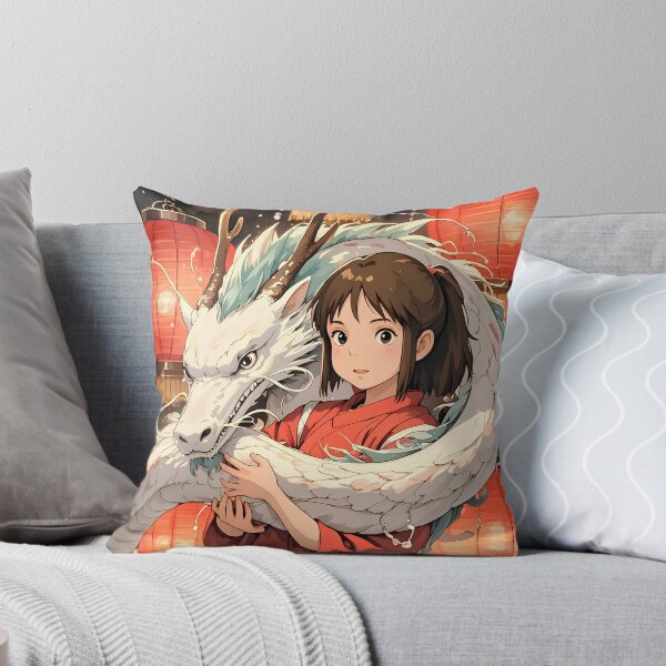 Item preview, art friendship girl [[chihiros's]] and -%[ghiblis]%- dragon aways  designed and sold by renzuraart.