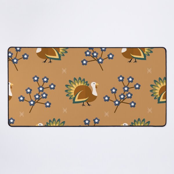 Item preview, Turkeys on brown designed and sold by reneesillus.