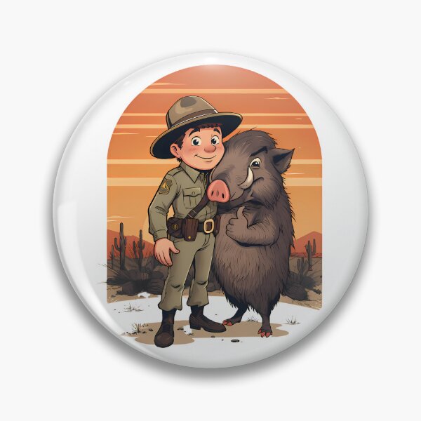 Item preview, Javelina Ranger – Arizona Desert Wildlife designed and sold by Art-Arcade6.