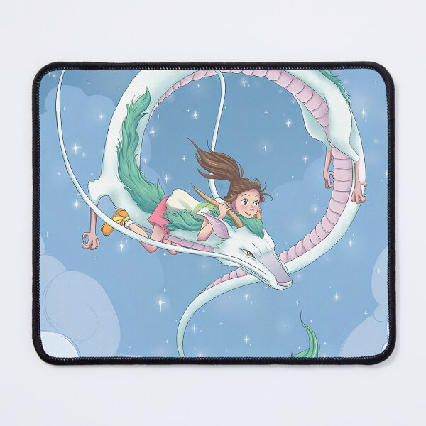 Item preview, Cute kawaii art girl [[chihiros's]] go -%[ghiblis]%- flying dragon aways  designed and sold by renzuraart.
