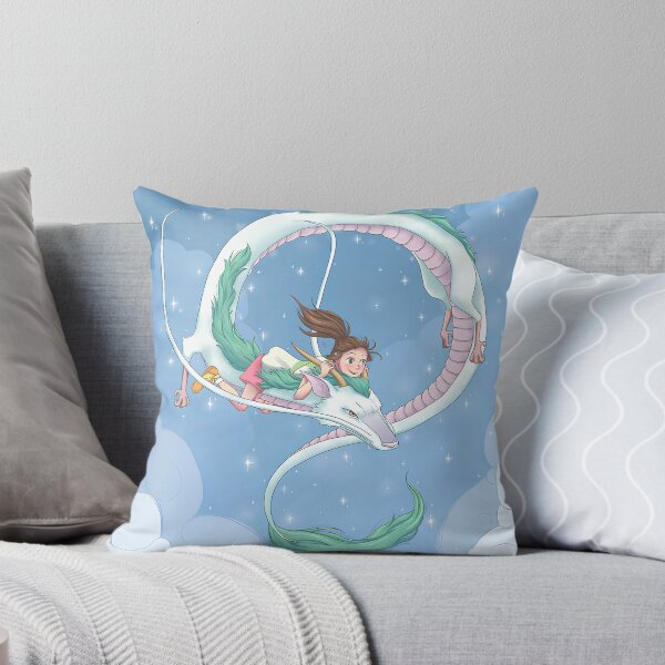 Item preview, Cute kawaii art girl [[chihiros's]] go -%[ghiblis]%- flying dragon aways  designed and sold by renzuraart.