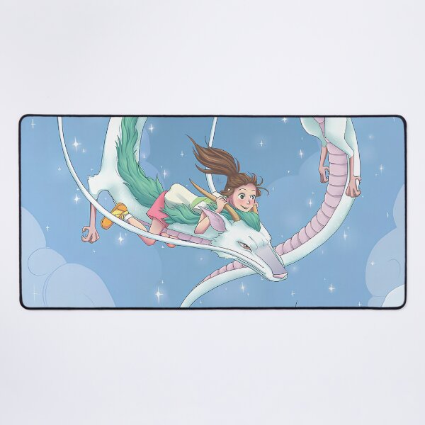 Item preview, Cute kawaii art girl [[chihiros's]] go -%[ghiblis]%- flying dragon aways  designed and sold by renzuraart.
