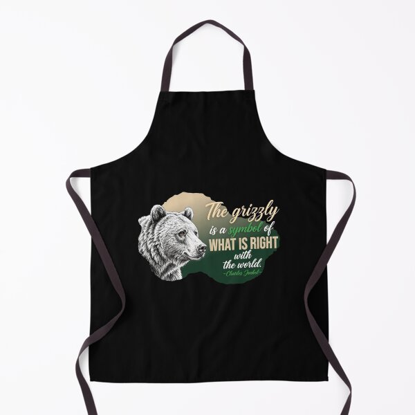 Item preview, The Grizzly Is A Symbol Of What Is Right With The World - Charles Jonkel - Grizzly Bear designed and sold by Vibe-Vary.