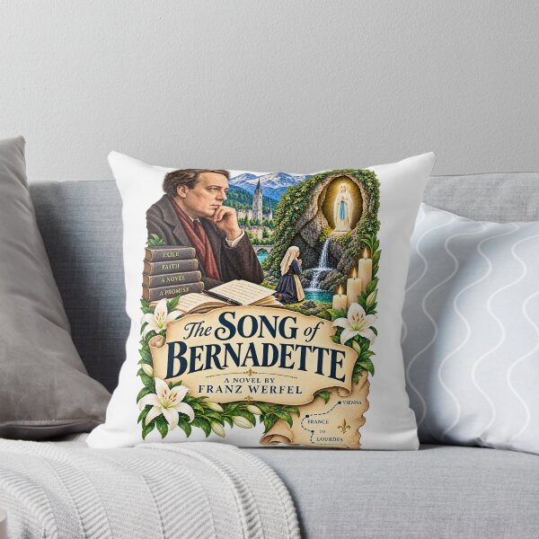 Item preview, The Song of Bernadette — Franz Werfel Literary Tribute designed and sold by Past in Threads.