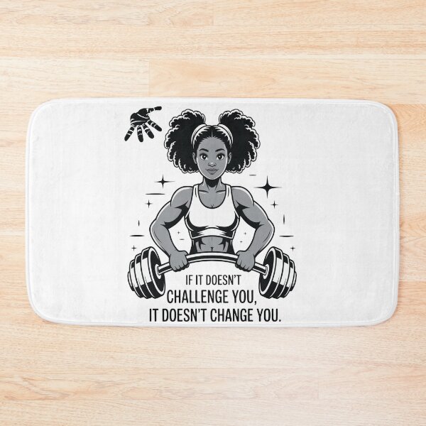 Item preview, Woman's Weight Lifting Quote designed and sold by e2tv.