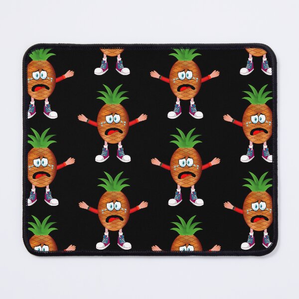 Item preview, Crying Pineapple Animated Character Boy Version designed and sold by ExpressiveToon.