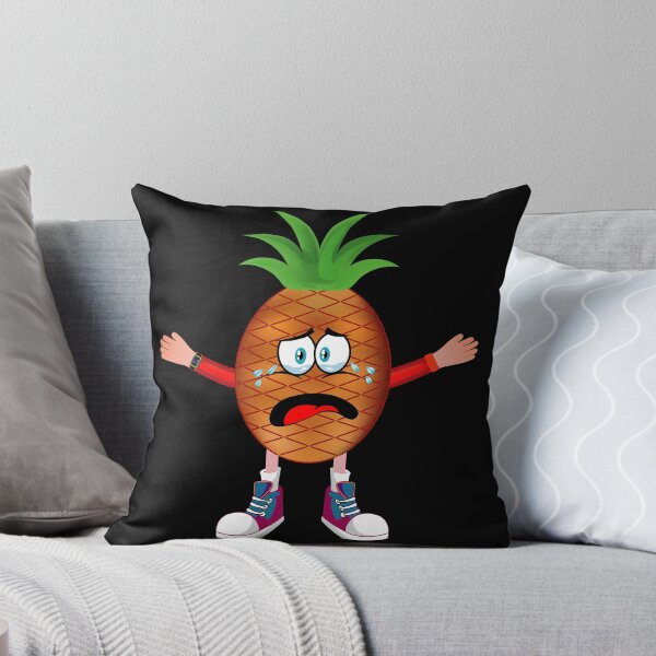 Item preview, Crying Pineapple Animated Character Boy Version designed and sold by ExpressiveToon.