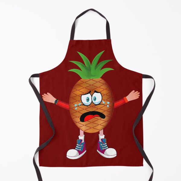 Item preview, Crying Pineapple Animated Character Boy Version designed and sold by ExpressiveToon.