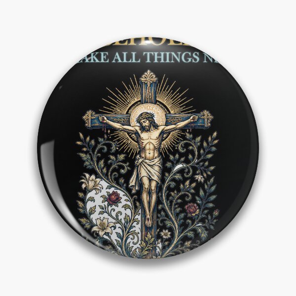 Item preview, Behold I Make All Things New | Revelation 21:5 Christian Design designed and sold by Nerd Army.