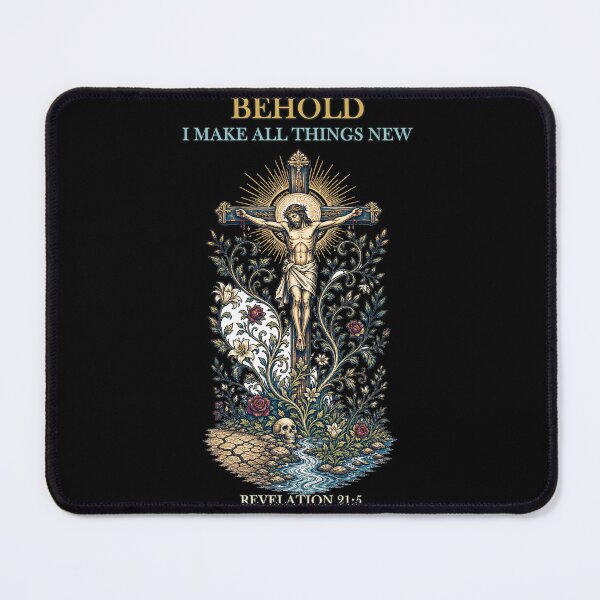Item preview, Behold I Make All Things New | Revelation 21:5 Christian Design designed and sold by Nerd Army.
