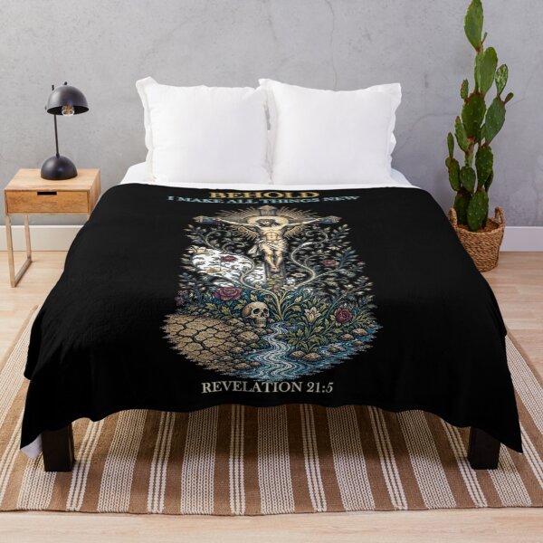 Item preview, Behold I Make All Things New | Revelation 21:5 Christian Design designed and sold by Nerd Army.