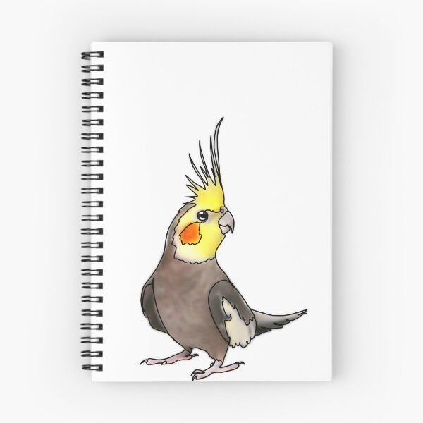 Item preview, Chuck the Cockatiel - animalz designed and sold by Ashley’sAnimalz.
